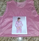 David Bowie Owned And Stage Worn Pink Polyester Tank Top Signed Coa Costume 