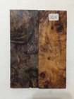 Dyed And Stabilized Poplar Burl Knife Scales    28 X 2 X 5 75  -  325