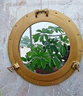 Window   Wall Porthole Decor Nautical Antique Brass Porthole 12 Inch Ship Boat