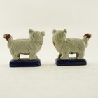 Vintage Antique Pair Of Staffordshire Cats Victorian Fireside Standing Figures