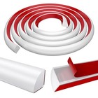 Flexible Quarter Round Molding - 236 Inch  Self-adhesive  Waterproof Rubber 