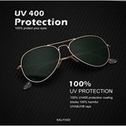 Aviator Sunglasses Polarized Uv Protection Men Women Driving Fishing 3 Pack