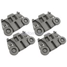 Set Of 4 For Kenmore Whirlpool W10195417 Dishwasher Wheels Lower Rack