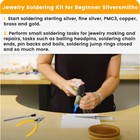 Jewelry Soldering Kit Butane Torch Solder Wire Sfc Tools Sterling Silver Smith