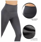 Sweet Rose New York Tummy Tuck Control Slimming High Waist Fleece Lined Leggings