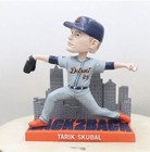 Detroit Tigers Tarik Skubal Road Grey Jersey Back2back Bobblehead 7 8 26