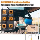 Truck Cargo Grabber - Telescoping Pickup Truck Bed Retriever Tool Cargo Retri   
