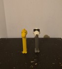Two  2  Peanuts Collectible Pez Dispensers   Snoopy   Woodstock Vintage 1990s