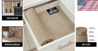 Thick Shelf And Drawer Liner With Strong Grip - 12   x20    Beige Protection