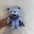 Grateful Dead Bean Bear Collection By Liquid Blue Nwt  snowflake bear 1990
