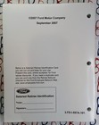 Ford Motor Company Salaried Retiree Employee Handbook September 2007 Paperback