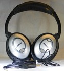 Bose Quietcomfort 15 Qc15 Noise Cancelling Headphones W  Case Cable Tested