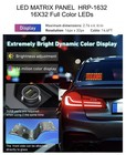 Led Matrix Panel Hrp-1632 16 X 32 Full Color Leds Panel Display 5v App Remote