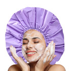 Jumbo Size Shower Cap 2 Pcs Waterproof Shower Caps For Women  Extra Large Shower