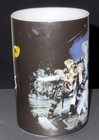 Vintage 1981 Cats The Musical Broadway Coffee Mug Black Yellow Eyes Rug Ltd
