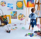 14 Piece Stretched Canvas - 2 Of Each