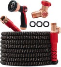Pocket Hose Copper Head Expandable Garden Hose 100ft  With New 360   Pocket Pivot