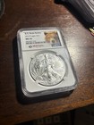 2019  1 American Silver Eagle - Ngc Ms70 Us States Series Montana  7k