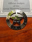 Franklin Mint Wyatt Earp Deputy Marshal Wichita Badge Sterling Silver Mint
