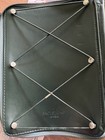 Stickii Dark Green Bao Vegan Leather Sticker Organizer Used 6 Ring Binder