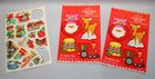 Huge Lot Vintage Gummed Christmas Stickers Seals Santa Tree Bell Angel Toys