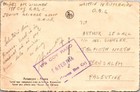 1946 British Army Rasc Jewish Brigade Ppc Postcard Cover To Jerusalem Palestine