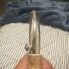 Silver-plated Bassoon Bocal Neck  Metal W  Cork  10 In Length height