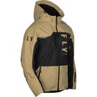 Fly Racing Carbon Snowmobile Jacket bib Combo - Tan With Tan