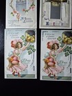  10  Old Easter Post Cards Lot Unused