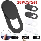 20x Webcam Cover Slim Slider Camera Shield Privacy Protect Sticker For Laptop Pc