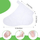 1500 Pcs Disposable Plastic Foot Covers For Feet Paraffin Bath Liners For Foot P