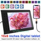 10x6  Digital Graphics Drawing Signature Tablet Pc Artist Board Pad Painting pen