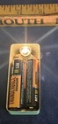 Vintage New York City Souvenir Pocket Flashlight Mint Green Metal W original Box
