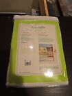 Just One Year Carters Stars White Green Crib Dust Ruffle Bed Skirt