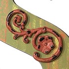Wooden Letter    s    Wall Decor 3d Metal Scroll Vtg-style Distressed Monogram Nos