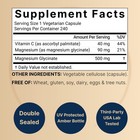 Naturebell Pure Magnesium Glycinate 500mg  240 Veggie Capsules   100  Chelated