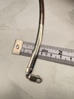 Sterling Silver 925 Tennis Bracelet Square Setting Box Closure 7 