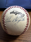 Stan Musial  Enos Slaughter  Johnny Mize Signed Autographed Onl Baseball   Hof 