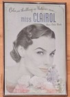 Original 1953 Miss Clairol Hair Color Bath Advertisement - Professionally Framed