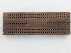 Wooden Cribbage Board Vintage Handmade W  6 Pins  8 75  X 3 