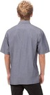 New  Genuine Chef Works Professional Men Indigo Blue Chef Shirt Sks003-ibl-2xl