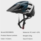 Rockbros Bicycle Helmets Shockproof Breathable Mtb Road Bike Safety Aero Helmet