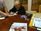 Ron Turcotte Signed Secretariat 1973 8x10 Color Photograph Portrait Farm
