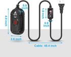 Aquarium Heater 50w Fish Tank Heater 50 Watt Submersible Heater With Led Display