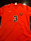 Game Worn Used Princeton Tigers Soccer Jersey Size L Nike  3