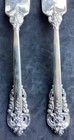 1 Wallace Sterling Silver Grand Baroque True Dinner Fork 8    2 Available