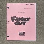 Family Guy Mila Kunis Meg 06 Production Used Table Draft Script Peter   s Daughter