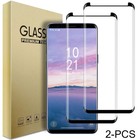 For Samsung Galaxy S8 s8  Case Phone Cover Hard Hybrid   Glass Screen Protector