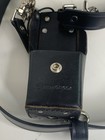Saferstraps Black Leather   Motorola Leather Radio Holster  Model 1505651z01g 