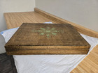 Vtg  Florentine Gold Leaf Italian Large Lidded Box 